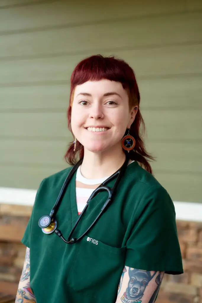 Dr. Lydia Calvin of Ferguson Animal Hospital