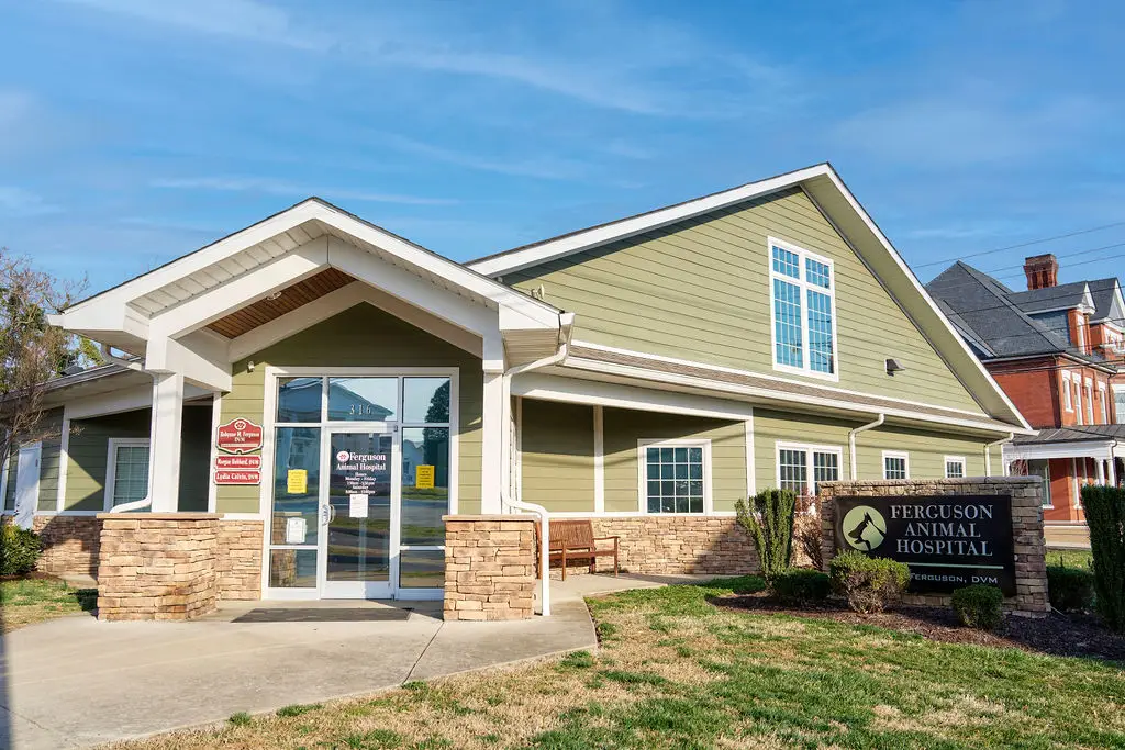 The exterior of Ferguson Animal Hospital in Bristol, TN.